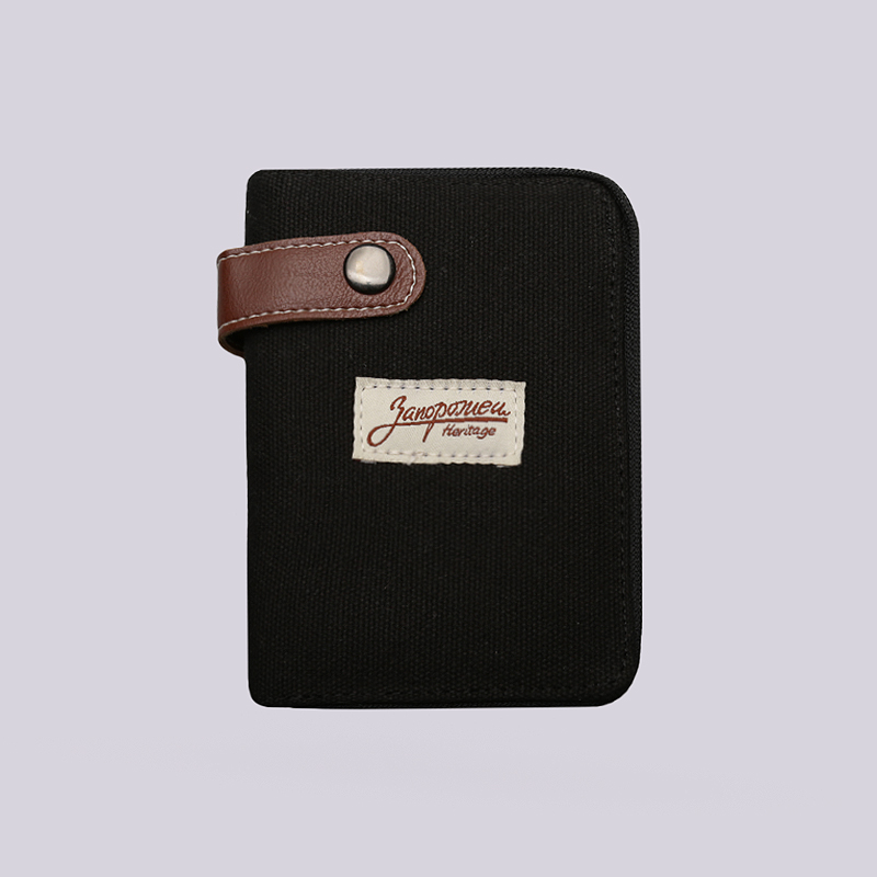  черный кошелёк Запорожец heritage Zip Wallet Zip Wallet-blk/brwn - цена, описание, фото 1